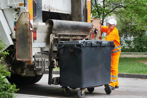 Eco-friendly waste disposal methods in action