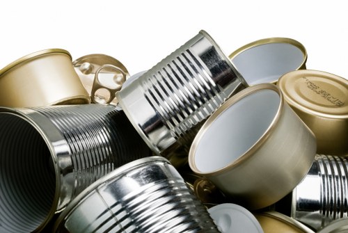 Worker wearing PPE while segregating green waste